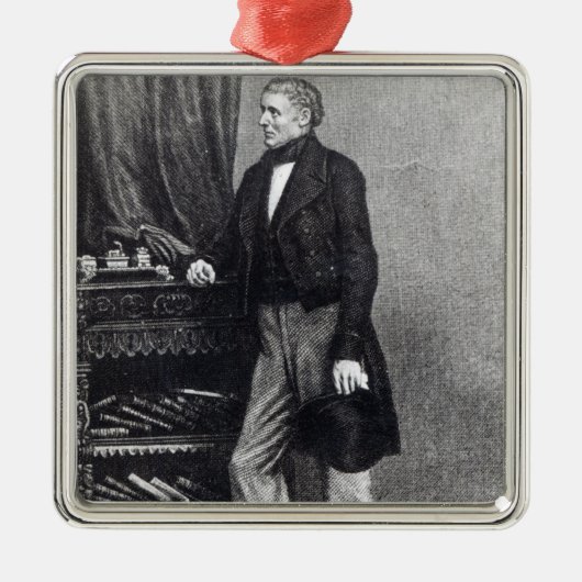 Robert Smith Surtes Metalen Ornament (Voorkant)