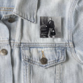 Robert Smith Surtes Vierkante Button 5,1 Cm (In situ)