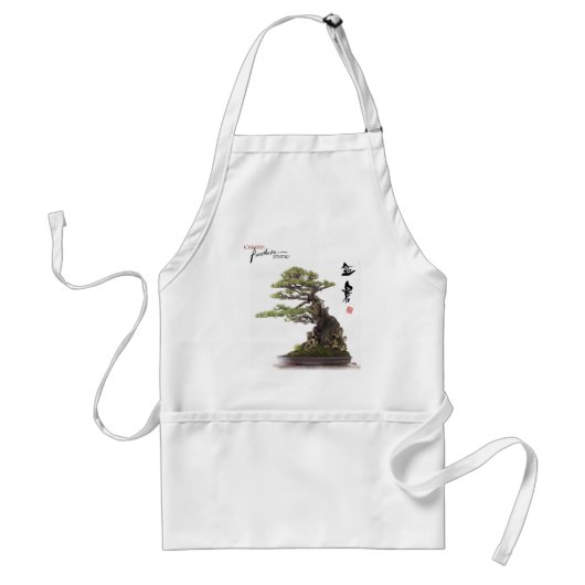 Robert Steven's Bonsai Apron Standaard Schort (Voorkant)
