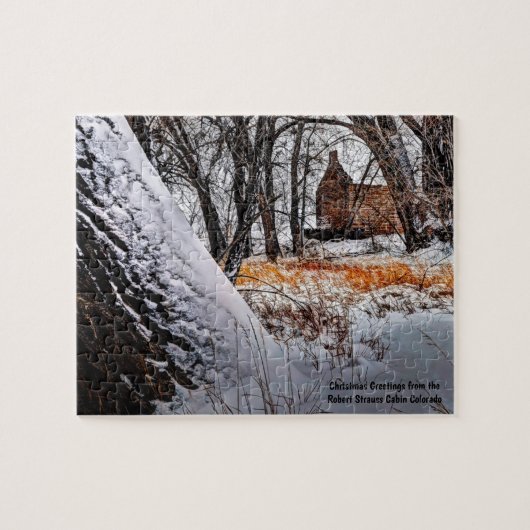 Robert Strauss Cabine Colorado. Jigsaw Puzzle (Horizontal)