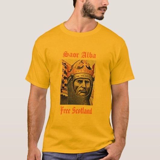 Robert the Bruce Declaration of Arbroath T-Shirt (Voorkant)