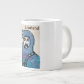 Robert the Bruce Scotland reisposter Extra Grote Beker (Voorkant rechts)