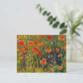 Robert Vonnoh Poppies Briefkaart (Staand voorkant)