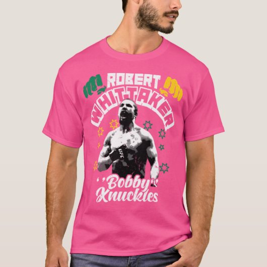 Robert Whittaker voor Bobby Knuckles T-shirt (Voorkant)