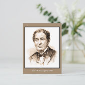 Robert Wilhelm Bunsen Briefkaart (Staand voorkant)