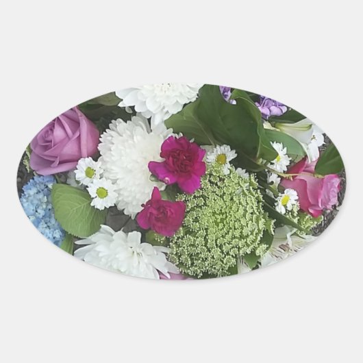 Roberta Ovale Sticker (Voorkant)