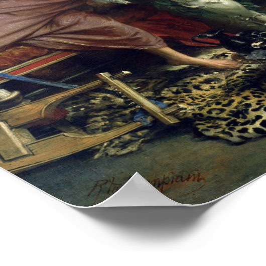 Roberto Bompiani A Roman Feast Poster (Hoek)