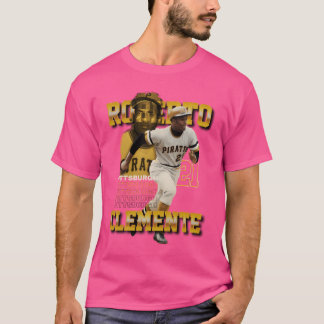 Roberto Clemente No.21 Pittsburgh Fan Jersey T-shirt