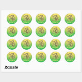Roberto Gecko / Salamander / Stickers Lizard (Feuille)