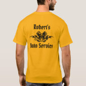 Robert's Auto Service T-shirt (Achterkant)