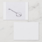 Robert's Banjo visitekaartje (Voorkant / Achterkant)