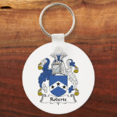 Roberts Family Crest Sleutelhanger (Voorkant)