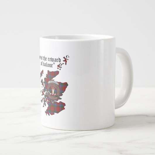 Robertson Clan Badge Jumbo Mug (Devant droit)