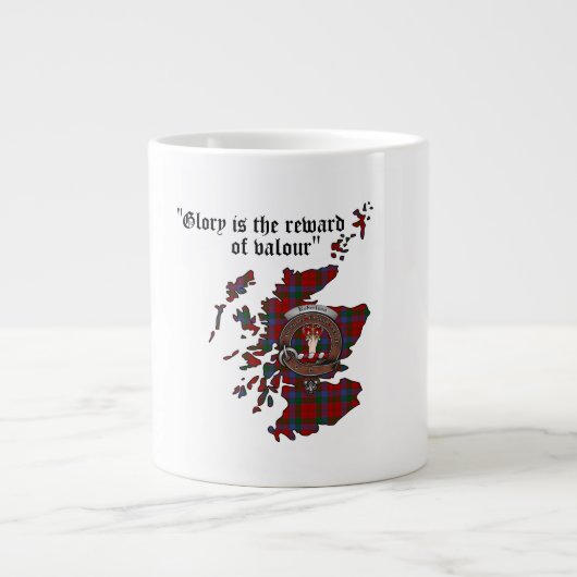 Robertson Clan Badge Jumbo Mug (Devant)
