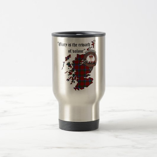 Robertson Clan Badge Travel Mug Reisbeker (Center)
