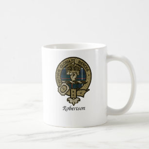 Robertson Clan Crest Koffiemok