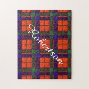 Robertson clan Pset Scottish tartan Legpuzzel