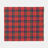 Robertson Modern Plaid Fleece Deken (Voorkant (Horizontaal))