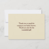 Robes de Mariée Merci Feuilles d'Automne (Dos)