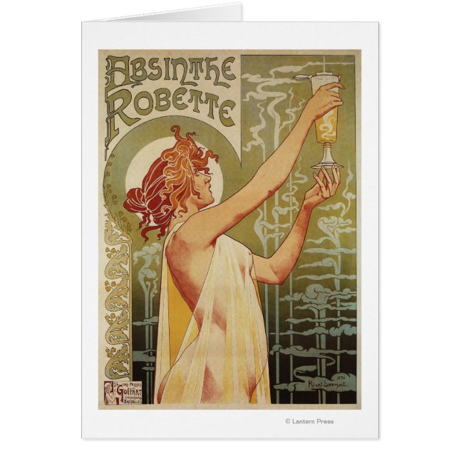 Robette Absinthe Advertisement Poster (Voorkant)