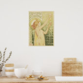 Robette Absinthe - Art Nouveau Poster (Keuken)