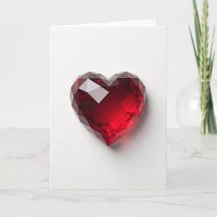 Robijn Hart Liefdeskaart Kaart