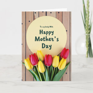 Robijn Tulp Moederdagkaart Kaart