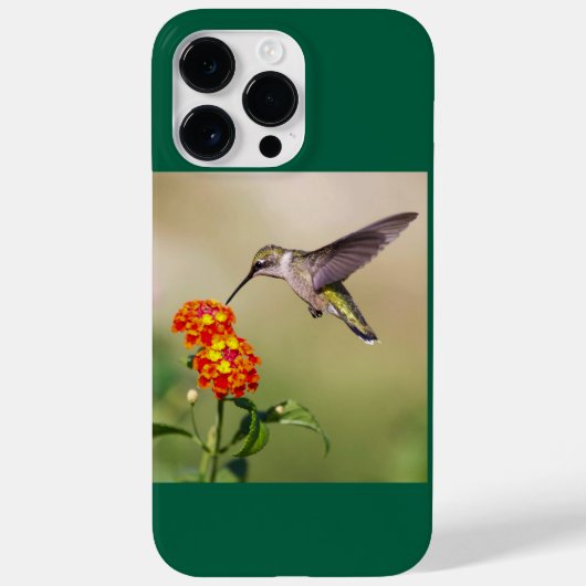 Robijnkeelkolibrie Case-Mate iPhone case (Achterkant)