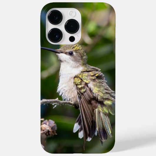 Robijnkeelkolibrie Case-Mate iPhone Case (Achterkant)