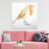 Robin 2011 canvas afdruk (Insitu (Woonkamer))