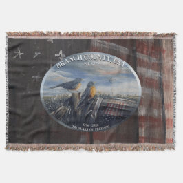 Robin 250yrs Branch Co MICH Deken