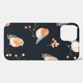 Robin bird and berries rowan at dry filies, zee Case-Mate iPhone case (Achterkant (horizontaal))