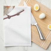 Robin Bird (Erithacus Rubecula) Keukenhanddoek (Quarter Fold)