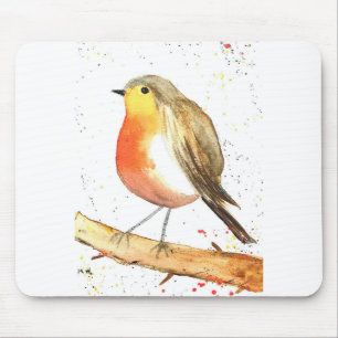 Robin bird muismat