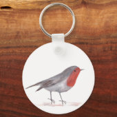 Robin bird sleutelhanger (Voorkant)