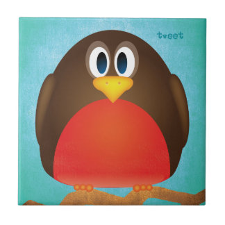 Robin Bird Tile Tegeltje
