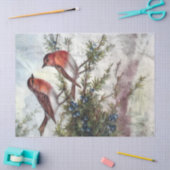 Robin Birds Artistic Decoupage Tissue Paper Tissuepapier (Craft)