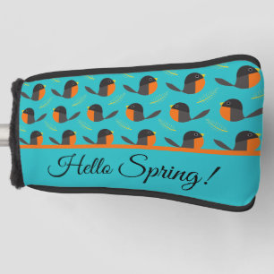 Robin Birds Golf Head Hoesje Golfheadcover