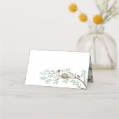 Robin Birds Nest Eggs Spring Baby shower (Voorkant)