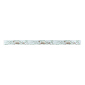 Robin Birds Nest Eggs Spring Baby shower Lint (Voorkant)