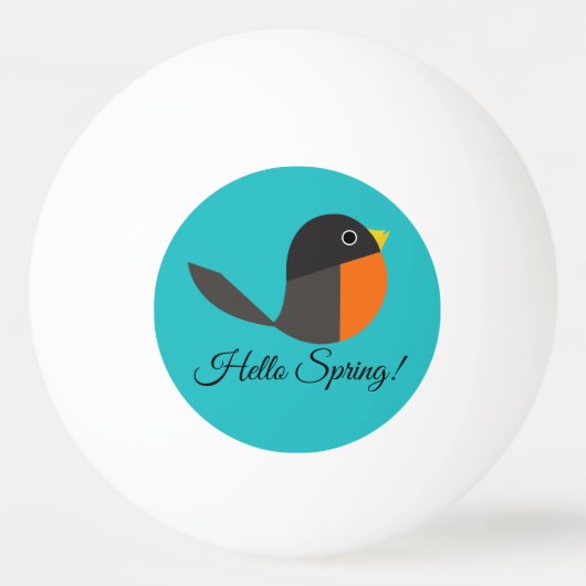 Robin Birds Pingpongballen (Voorkant)