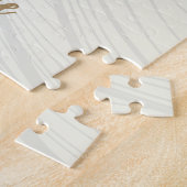 Robin Botanical Flowers voor vogelliefhebber Legpuzzel (Zijkant)