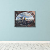 Robin Branch Co. MICH. Canvas Afdruk (Insitu (Houten vloer))