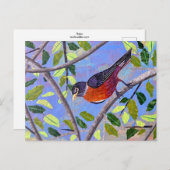 Robin Briefkaart (Voorkant / Achterkant)