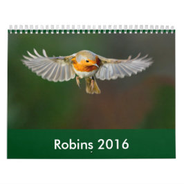 Robin Calendar 2016 Kalender