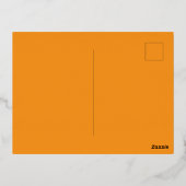 Robin - Cartes postales Foil (Verso)