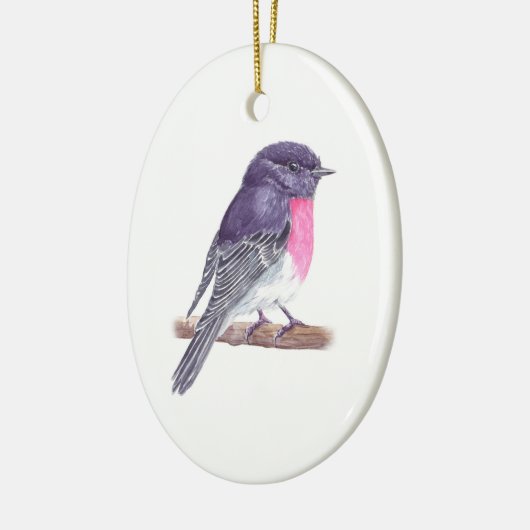 Robin Ceramic Ornament (Links)