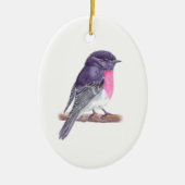 Robin Ceramic Ornament (Voorkant)