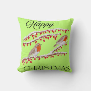 Robin Christmas Kussen