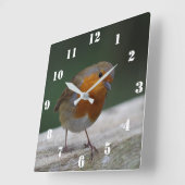 Robin Clock Vierkante Klok (Hoek)